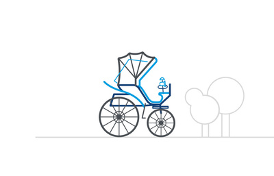 Andreas Flocken creates the Elektrowagen – Germany’s first four wheeled electric car.