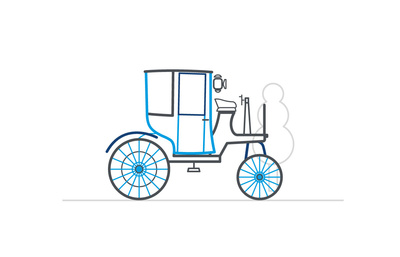 Ferdinand Porsche creates the world’s first hybrid electric vehicle