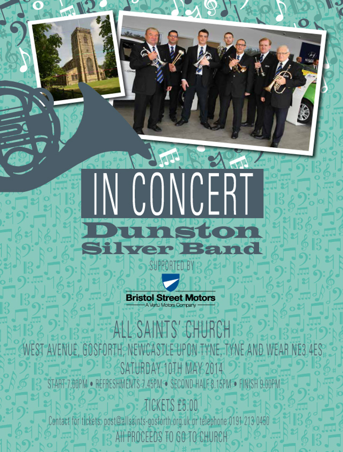 Dunston Silver Band Poster