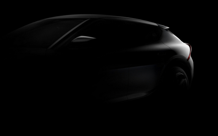 Side silhouette of a modern car in low light emphasising the sleek contours and aerodynamic design, suitable for showcasing both used cars and new cars in advertising.