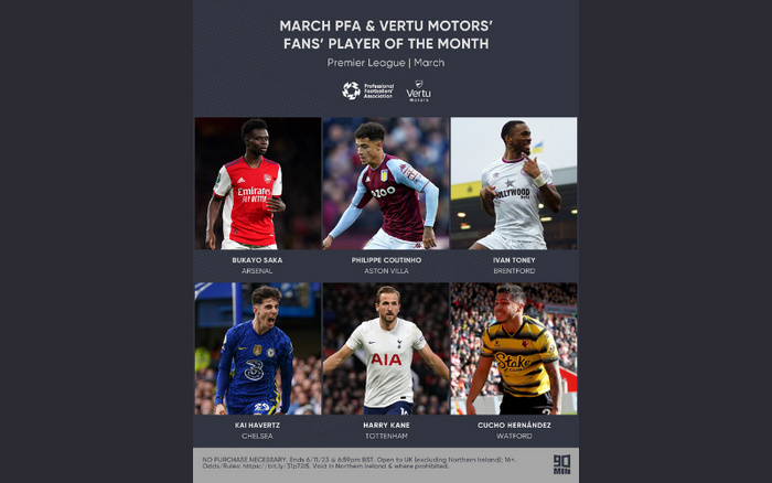 Premier League Nominees