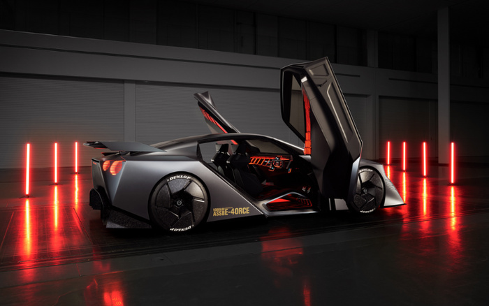 Nissan Hyper Force concept car black
