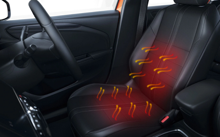 corsa e heated seating 