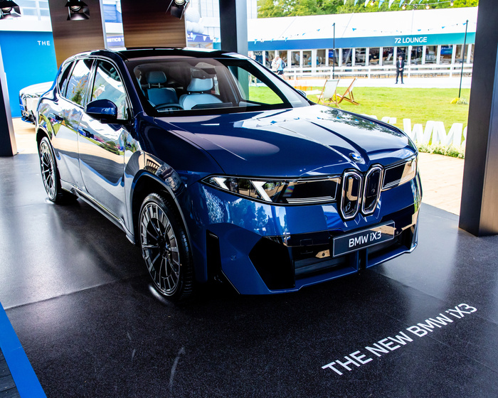 BMW iX3 Makes UK Debut At Wentworth