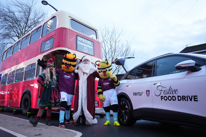 Burnley FC And Vertu Unite To Boost Local Foodbank With Festive Donations