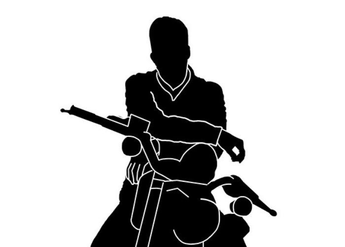 Laid Back Bike Selfie