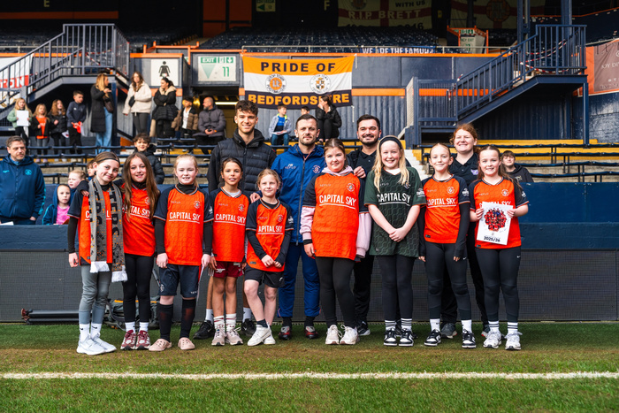 Cup-Winning Bedfordshire Girls' Team Rewarded With Vertu Trophy Final Tickets