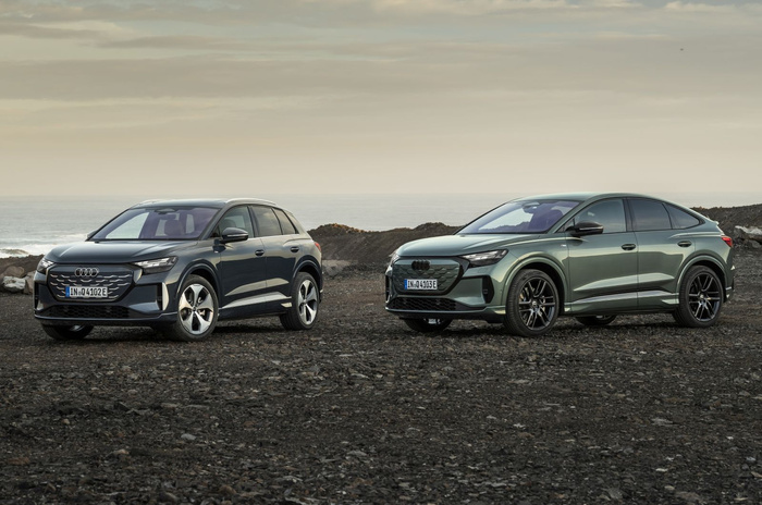Refreshed Audi Q4 e-tron Electric SUV Offers More Range