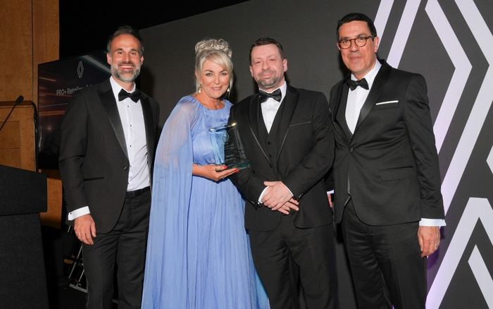 Vertu Celebrates Double Success At Renault Pro+ Awards