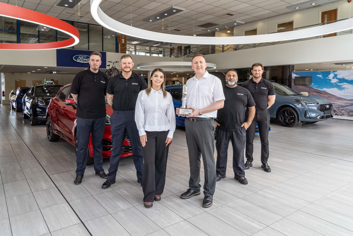 Vertu Ford Birmingham secures prestigious Ford President's Award
