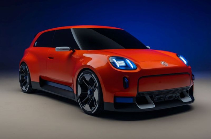 Sporty MG GO! Concept Previews Forthcoming MG2 EV Hatchback