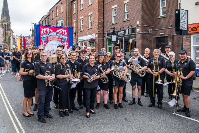 Vertu Support Helps Dunston Silver Band March To Success At Durham Miners� Gala