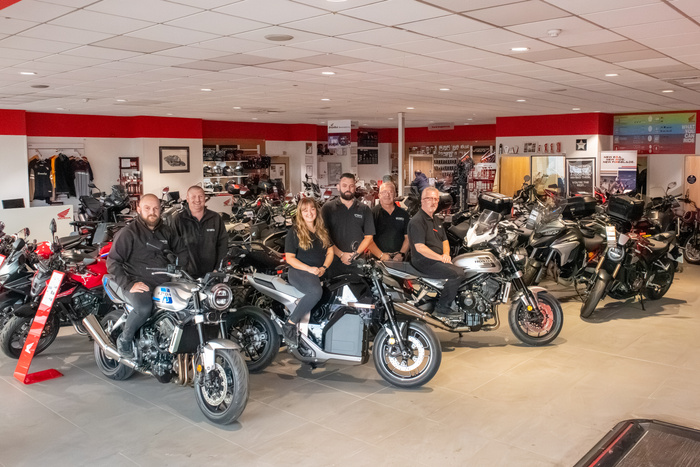Vertu Honda Motorcycles Grantham Ranked Among Honda's Best UK Dealerships