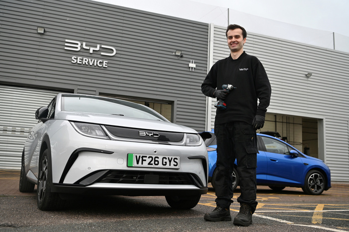 Vertu BYD Gloucester Secures Approved Repairer Status