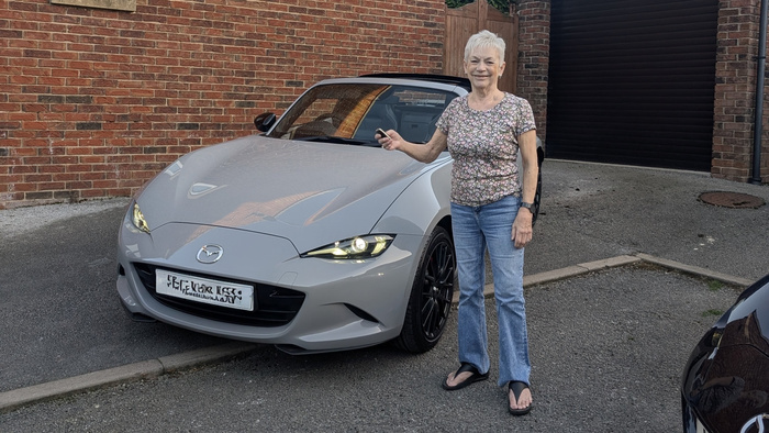 Mazda Sheffield Customer In Seventh Heaven With Latest MX-5 Purchase